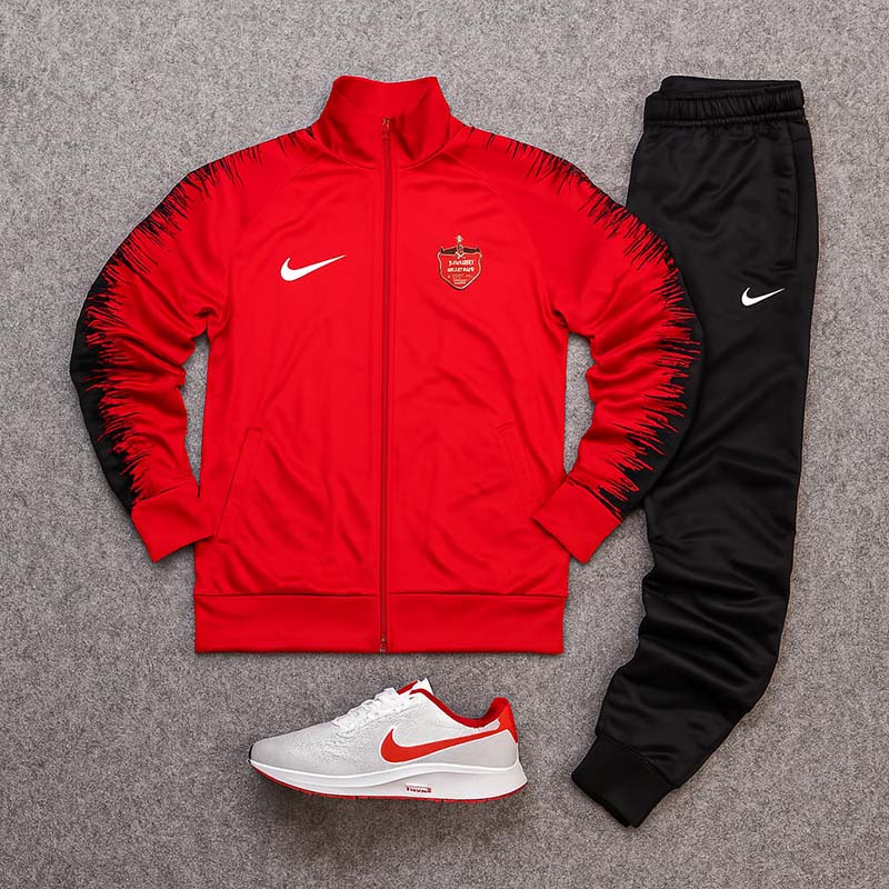 ست سوئیشرت شلوار پرسپولیس مردانه مدلJ92