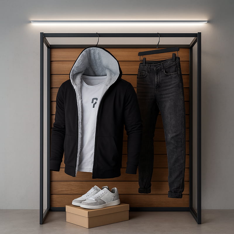 شنل خز سفید مردانه مدل venit